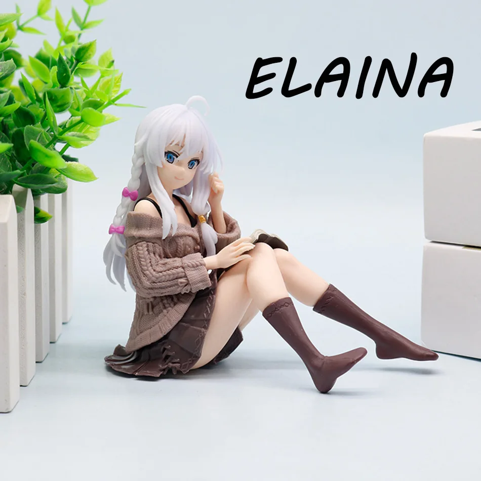 エライナ アニメフィギュア - カワイイ日本のドール シンプルスタイル キュートなデスクトップデコレーション アクションフィギュア 旅のファン向け