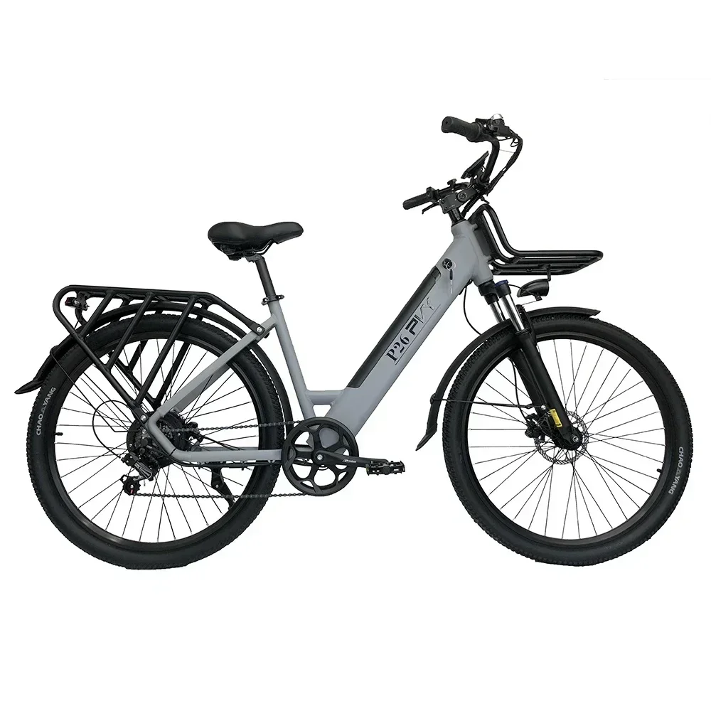 PVY P26 Electric Bike 27.5 Inch Tires 750W Motor  E-Bike 48V 11.6AH Battery EBike 100km Max Range Hydraulic Brake LCD Display