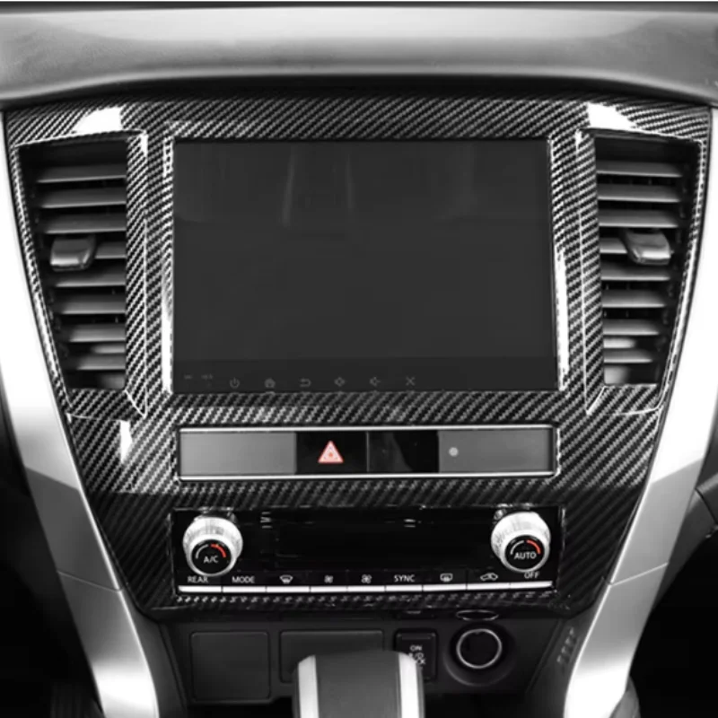 

For Mitsubishi Pajero/Montero/Shogun Sport 2020-2023 Air Conditioner Vent Outlet Trim Navigation Frame Interior Accessories