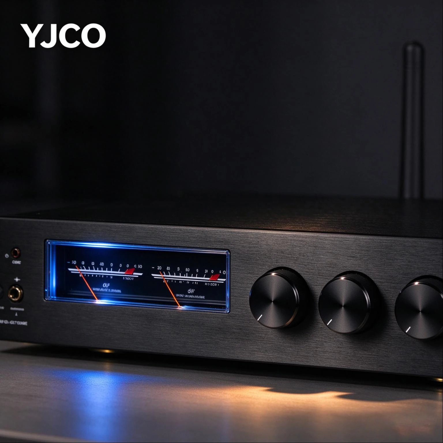YJCO Home High-Power Digital Amplifier Hifi Decoding Es9038Q2M Dual Chip Tpa3255 Bluetooth 5.4Aptx Stereo Audio d1200