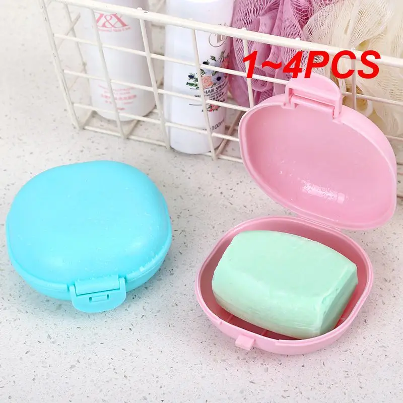 1~4PCS Hiking Soap Holder Compact Versatile Practical Innovative Eco-friendly Must-have Portable Soap Storage