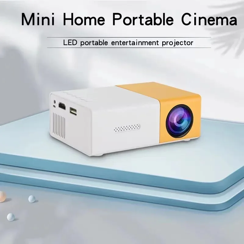 

Yg300 mini portable LED outdoor micro HD 1080p mobile projector ultra clear projector home media video player ﻿