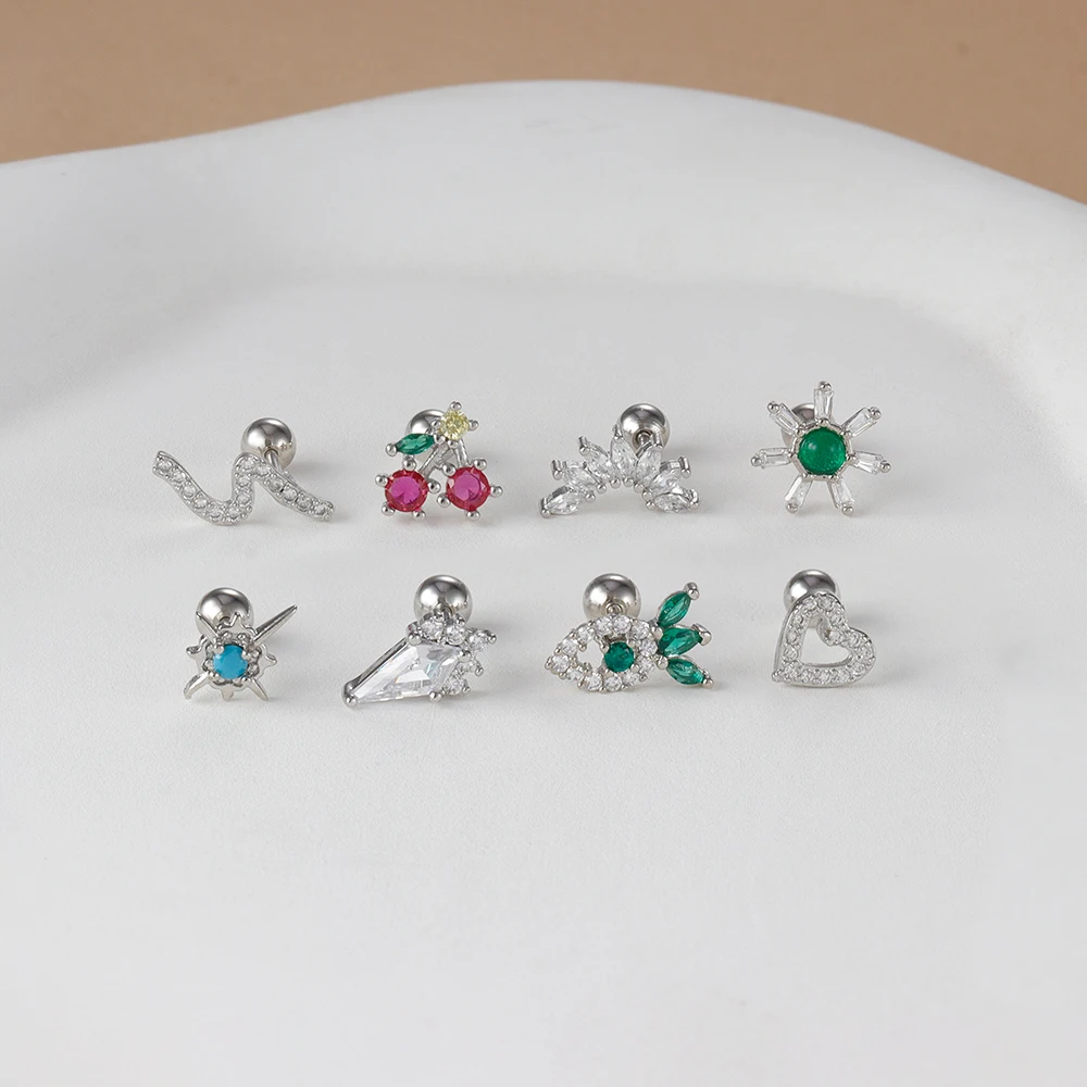 1PC Tiny Flower Heart Butterfl - Body Jewelry Hypoallergenic review and price
