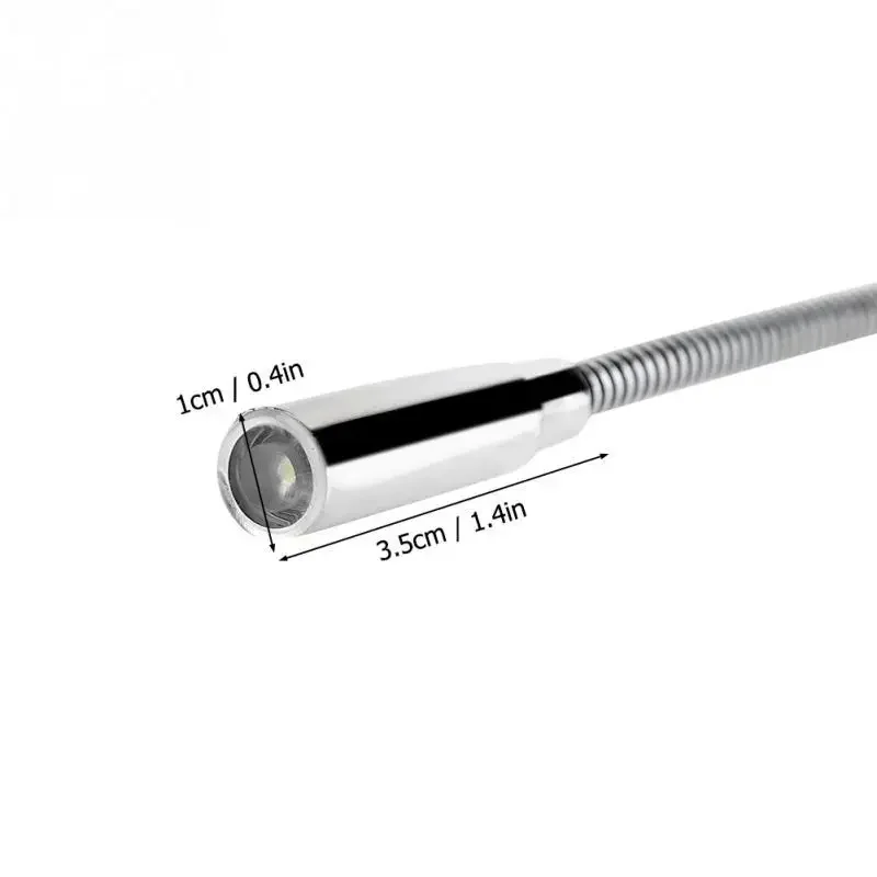 D5 USB Book Light Flexible Adjustable Reading Light Computer Laptop Keyboard Powerbank Lamp Bedside Mini Student Kids Desk Lamp