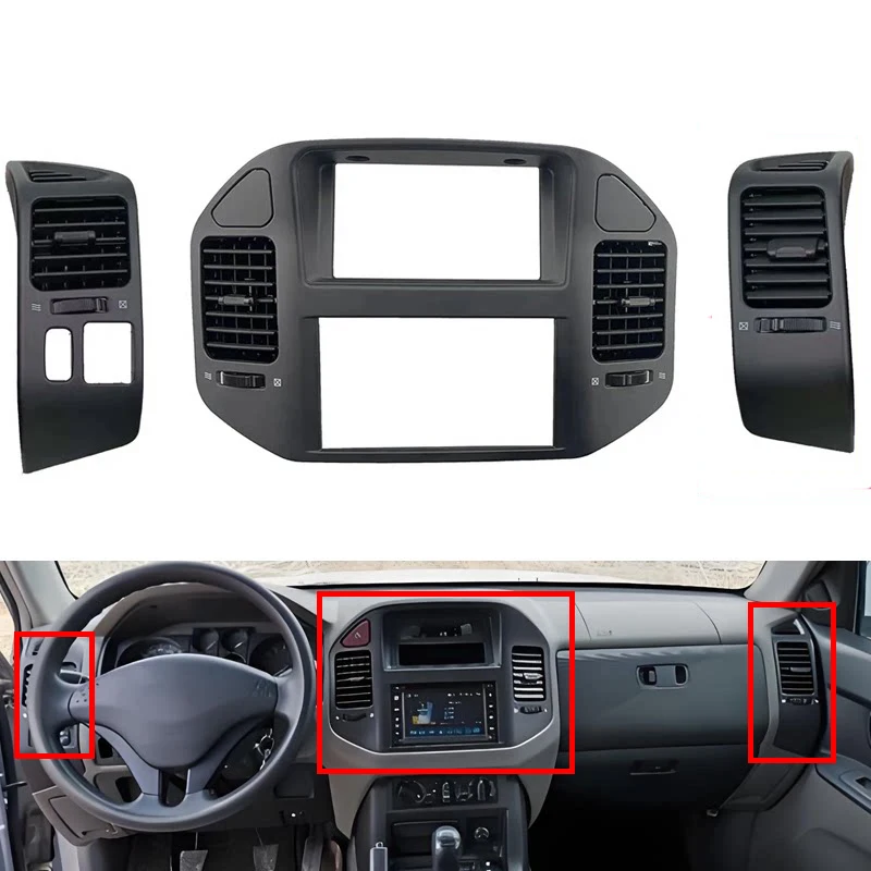 Suitable for Mitsubishi Pajero V73 V75 V77 2000-2006 Car Exhaust Vent Grille Air Conditioning Vent Installation