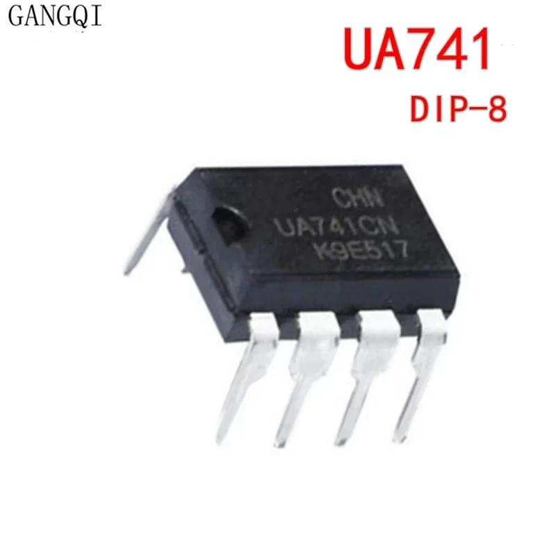 10PCS DIP IC 8Pins UA741CN UA741CP UA741 LM741 UA741CDT SOP-8  DIP-8 New IC