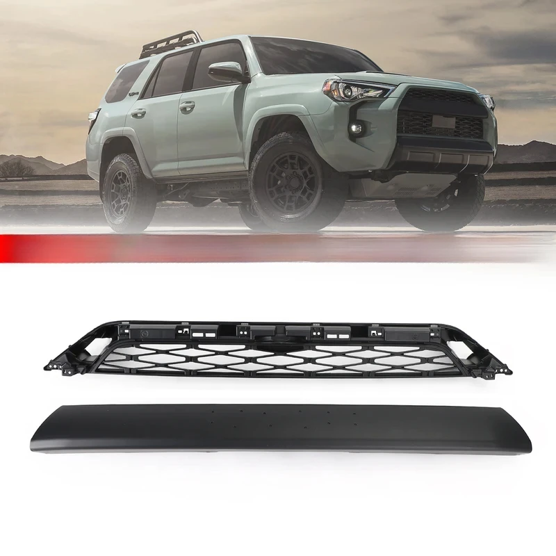 

Artudatech, 2-компонентная решетка переднего бампера, подходит для 4Runner TRD PRO 2020-2024, серая