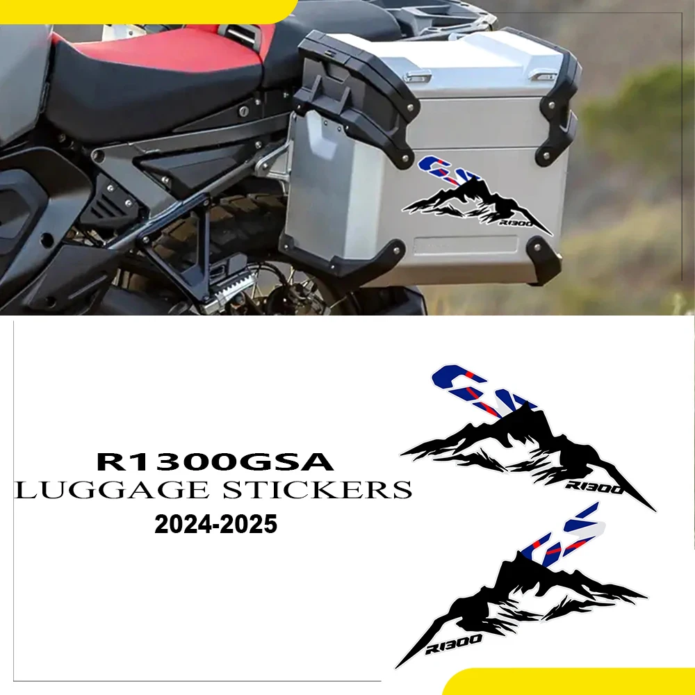 

R1300GSA аксессуары, наклейки на чемодан, защитный комплект, наклейки для R 1300 GS Adventure, тройной черный вариант 719