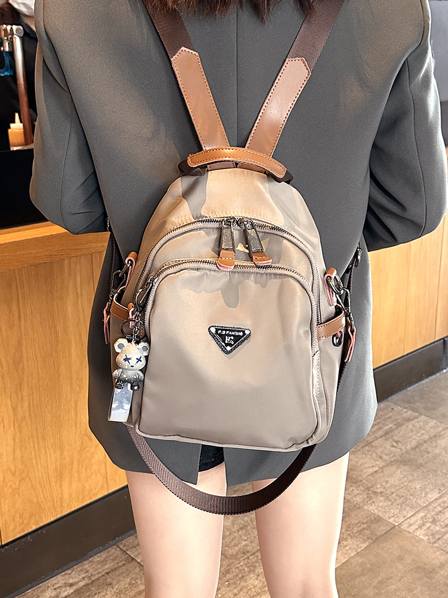2026-new-travel-lightweight-high-aesthetic-dual-shoulder-bag-women-waterproof-oxford-cloth-small-backpack-premium-feeling-sch