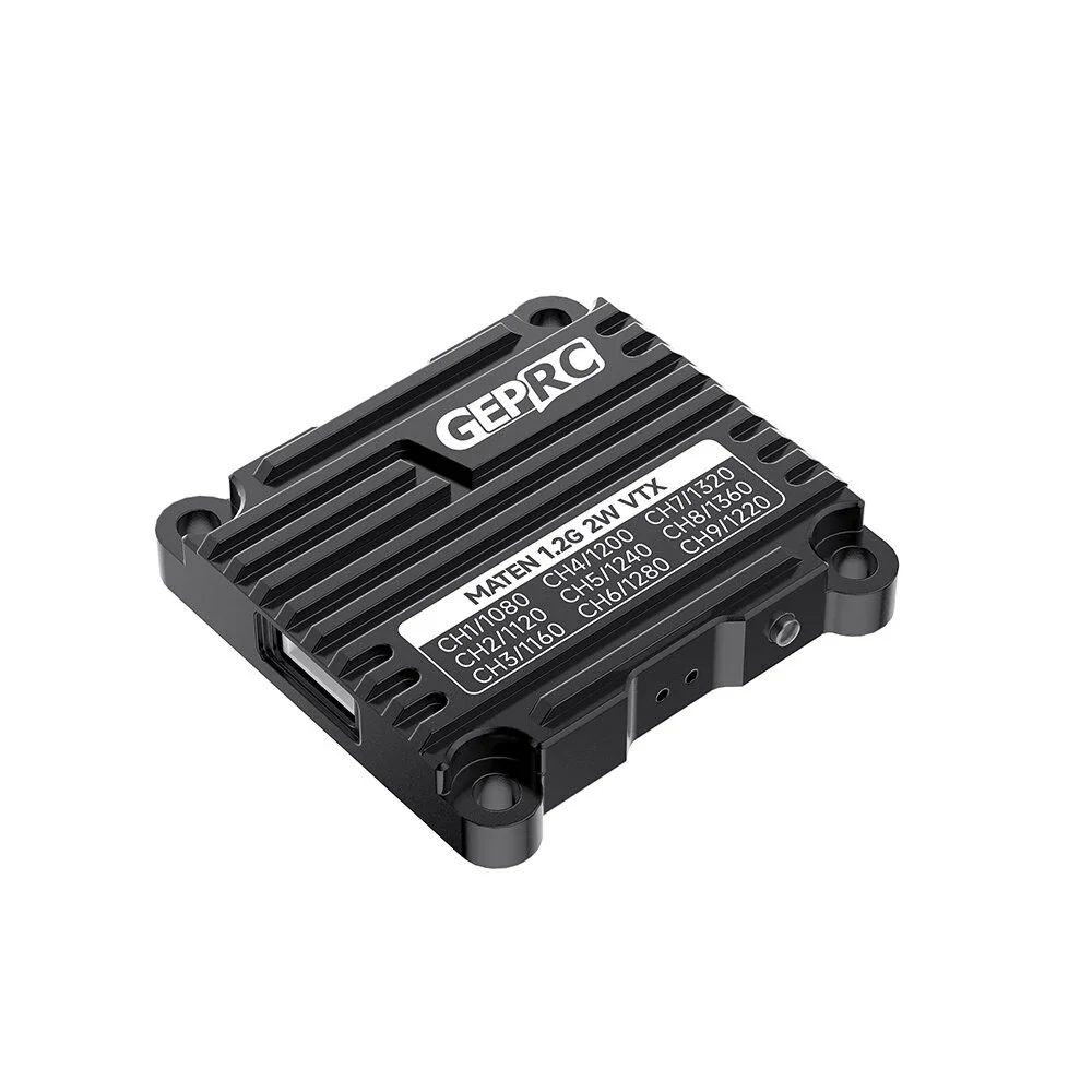 GEPRC MATEN 1.2GHz 9CH 25mW/ 400mW/ 800mW/ 2000mW Pitmode MMCX VTX FPV Transmitter Support IRC Tramp