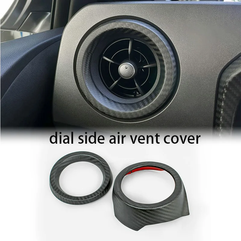 For GXPA16 Gen 2 Facelift LHD (Stick on type) Dash Side Pair & Speedometer Top Air Vent Cover