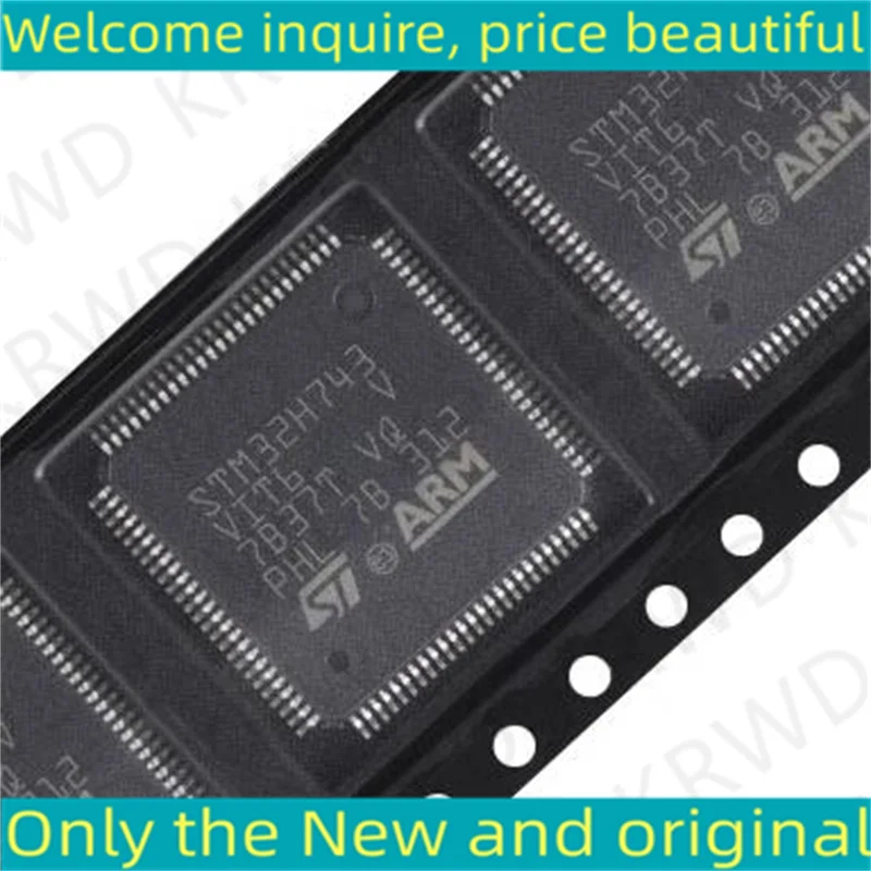 2PCS STM32H743 VIT6      New and Original Chip IC STM32H743VIT6   STM32H743 32H743  LQFP-100