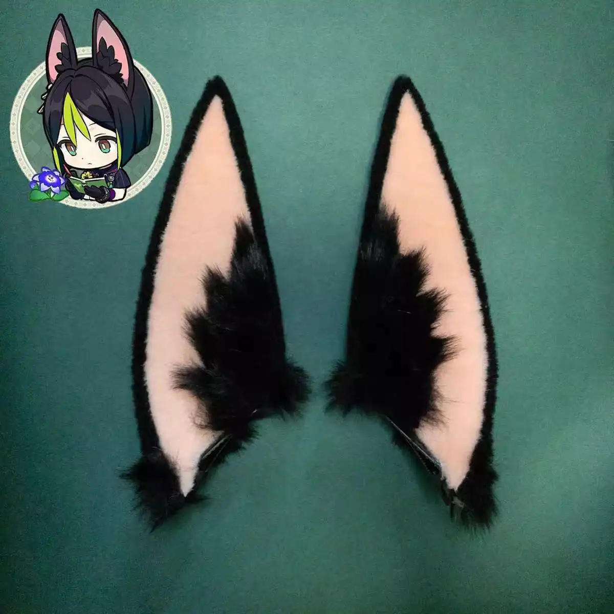

Genshin Impact Tighnari Ear Prop Accessory Role Play The Role Headwear With Animal Ears Hairpin Carnival Halloween Cos Cosplay