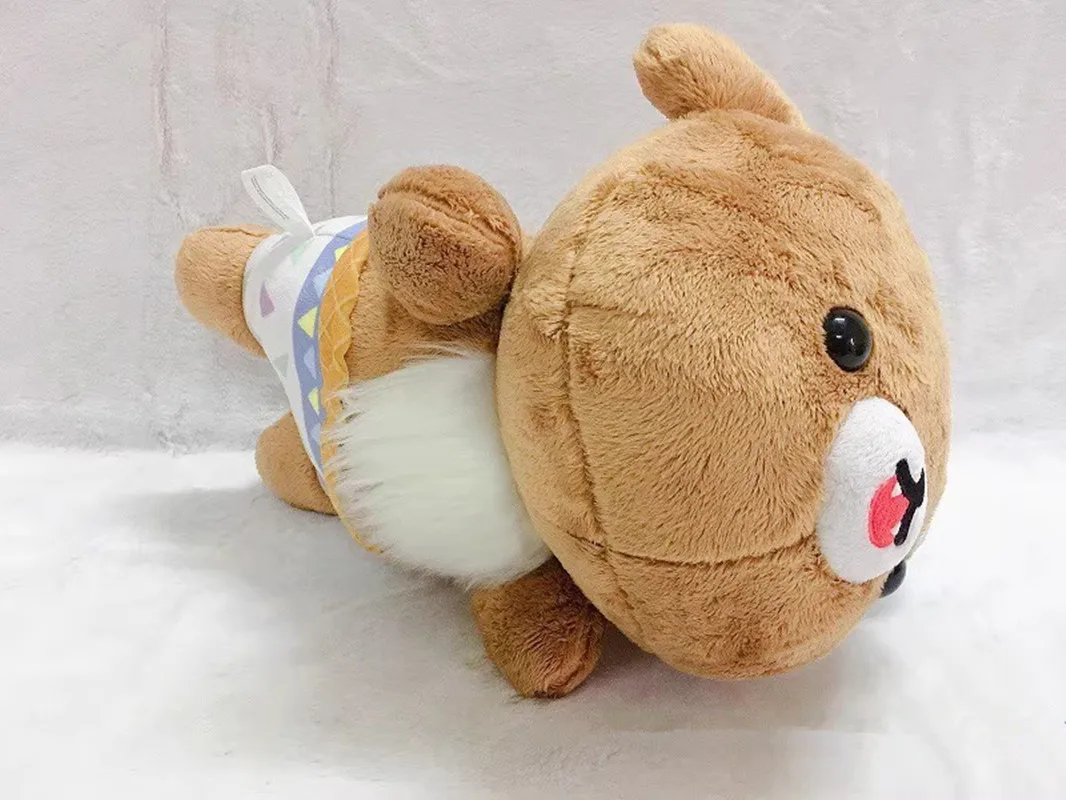 Nuevo Lindo juguete de peluche anime japonés oso tiro almohada muñeco de peluche regalo de cumpleaños 32CM