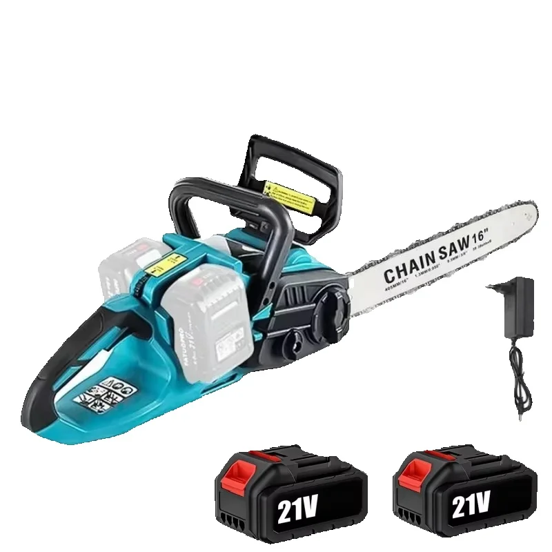 3500W Bürstenlose 16-Zoll-Elektrokettensäge, kabellos, für Makita-Akku, automatische Ölschmierung, werkzeuglose Kettenspannung, geringe Vibration, Anti-Rückstoß-Funktion, für Garten, Baumschnitt,