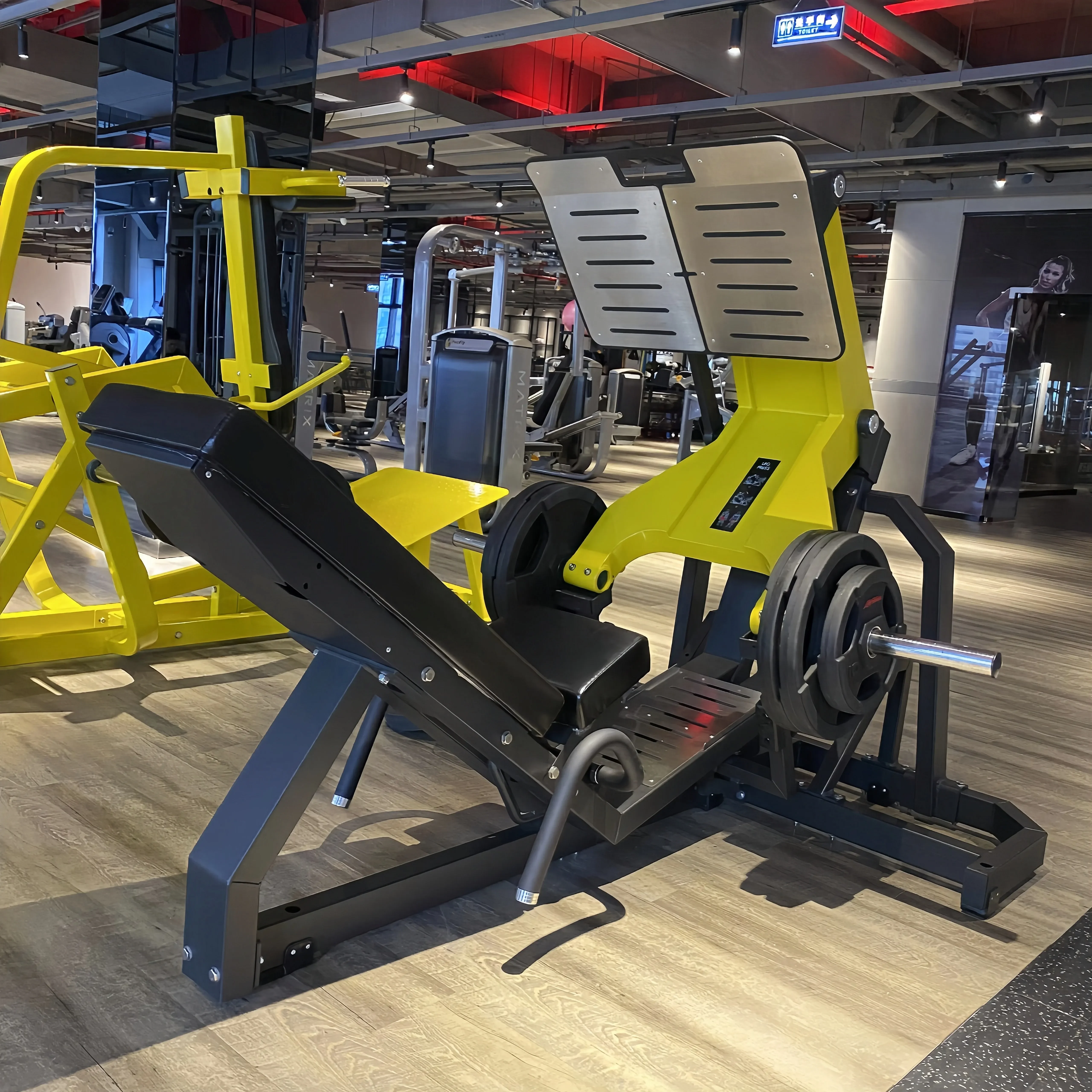 Mesin Pedal Terbalik Komersial - Leg Press Machine ulasan dan harga