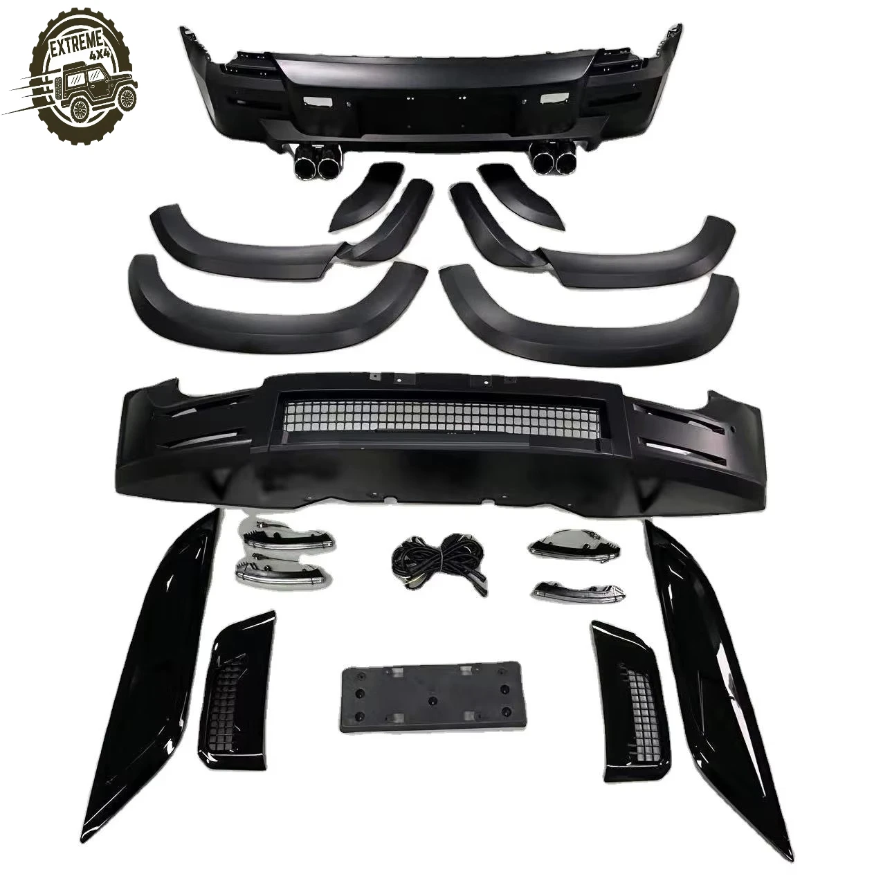 

Offroad Car Accessories Black Edition 007 Body Kits Suitable for Defender 2020 L663