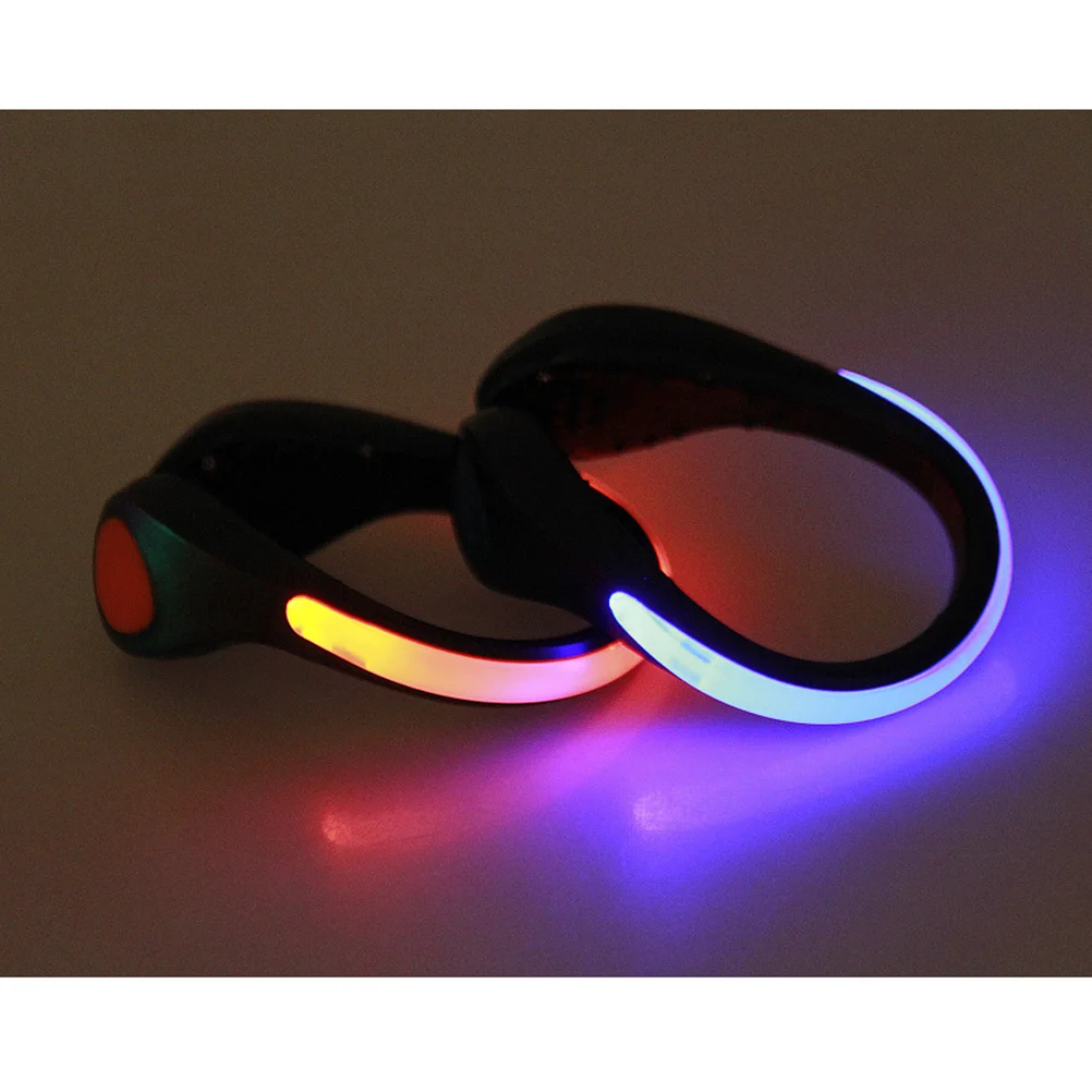 

1 Pcs LED Shoe Light Clips Safety Night Running Gear for Runners Joggers Bikers Walkers (Blue Light)