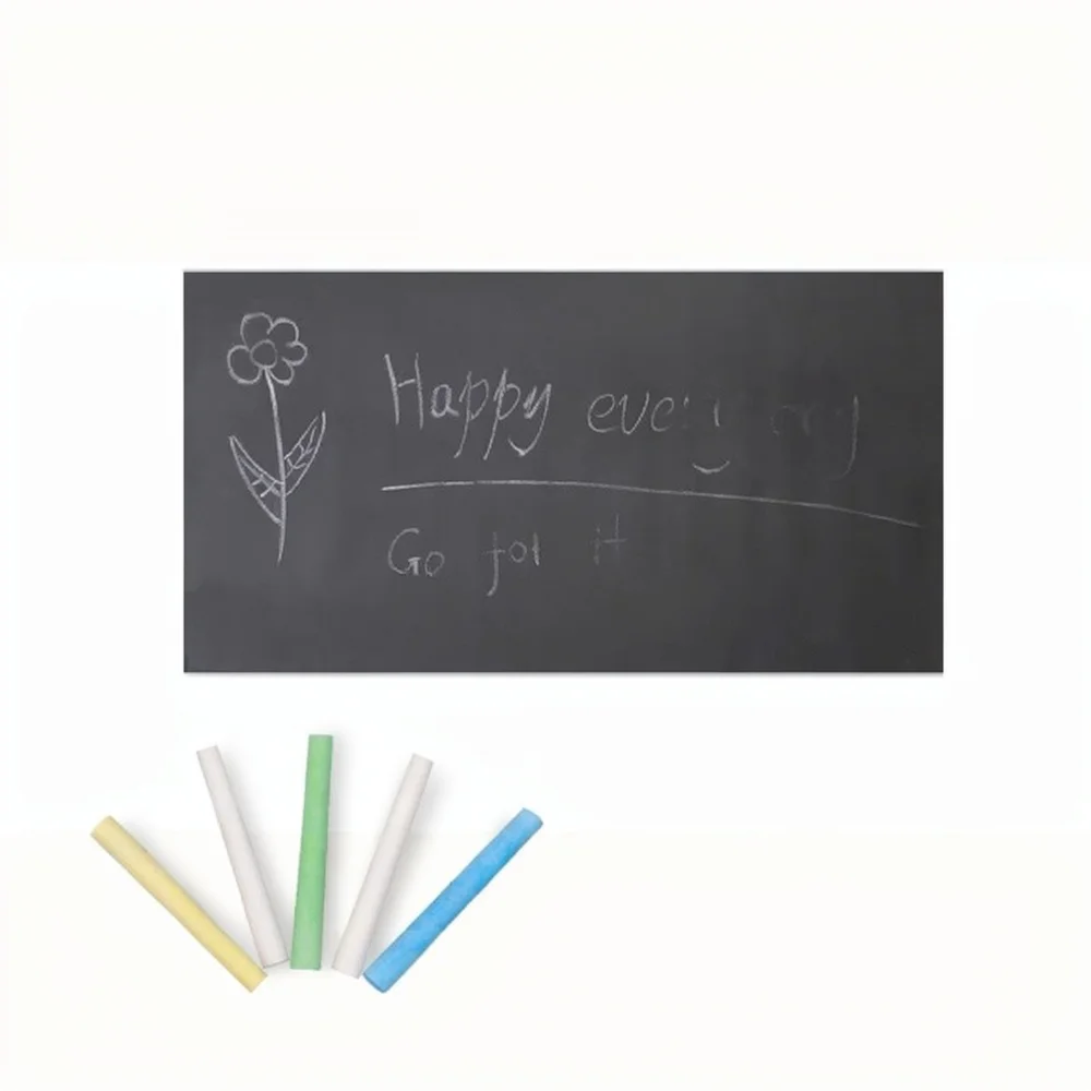 Flexible Chalkboard Sticker Wall Decal Removable Blackboard For School Teaching Home Office Memo Writing Art Pad