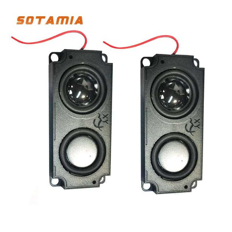 SOTAMIA 2PCS 45100 얇은 캐비티 스피커 두께 15mm4 옴 3 와트 내부 자기 음악 스피커 블루투스 사운드 박스