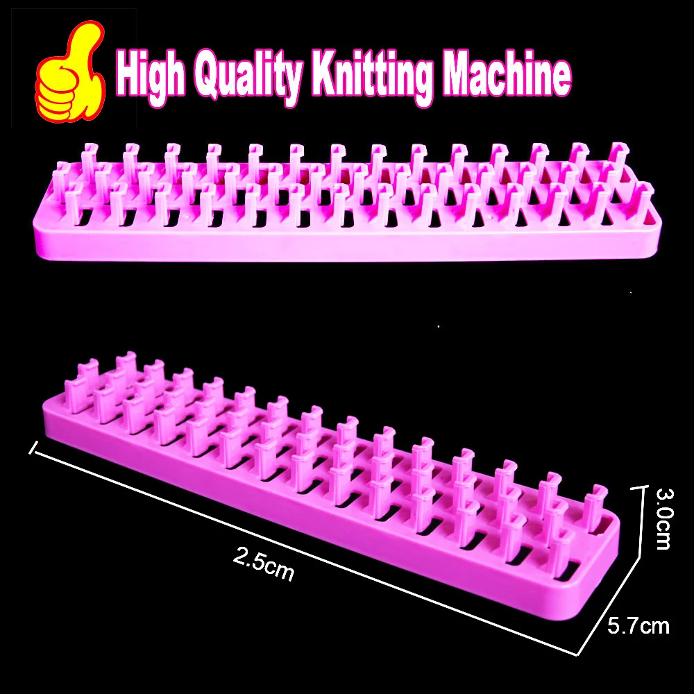 Fashion Rubber Band Loom Weaver Kit for DIY Elongated Knitting Machine Bracelets Weaving Frame Bands Hook Arts Crafts, DIY Toys