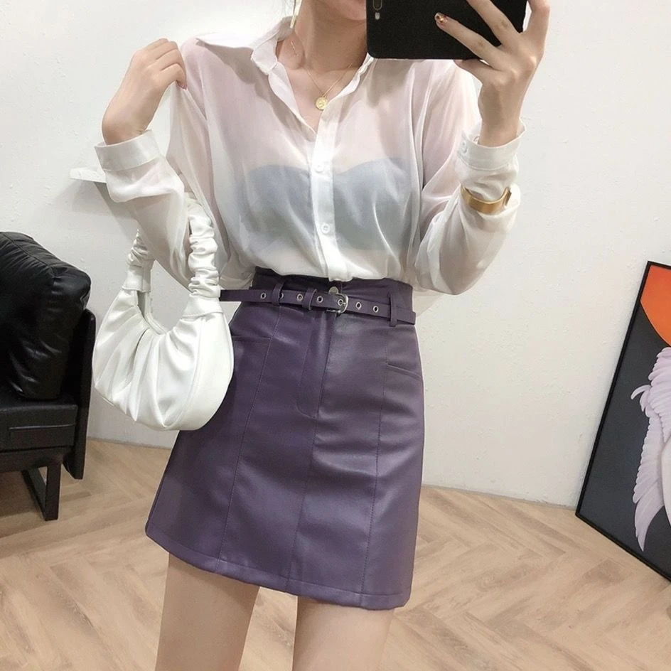 

Рубашки с открытой спиной и бисером, женские прозрачные шифоновые солнцезащитные рубашки в корейском стиле, свободные топы с эффектом темперамента, повседневные шикарные топы Ins 2025