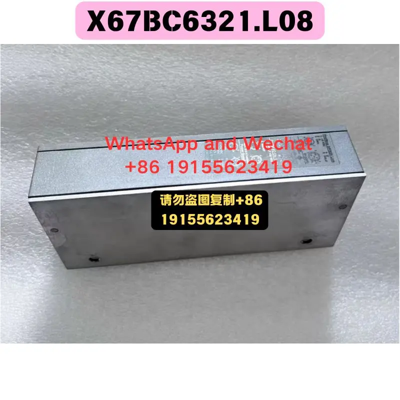 Used OEM disassembled parts X67BC6321.L08 PLC module Functional test OK Quick delivery