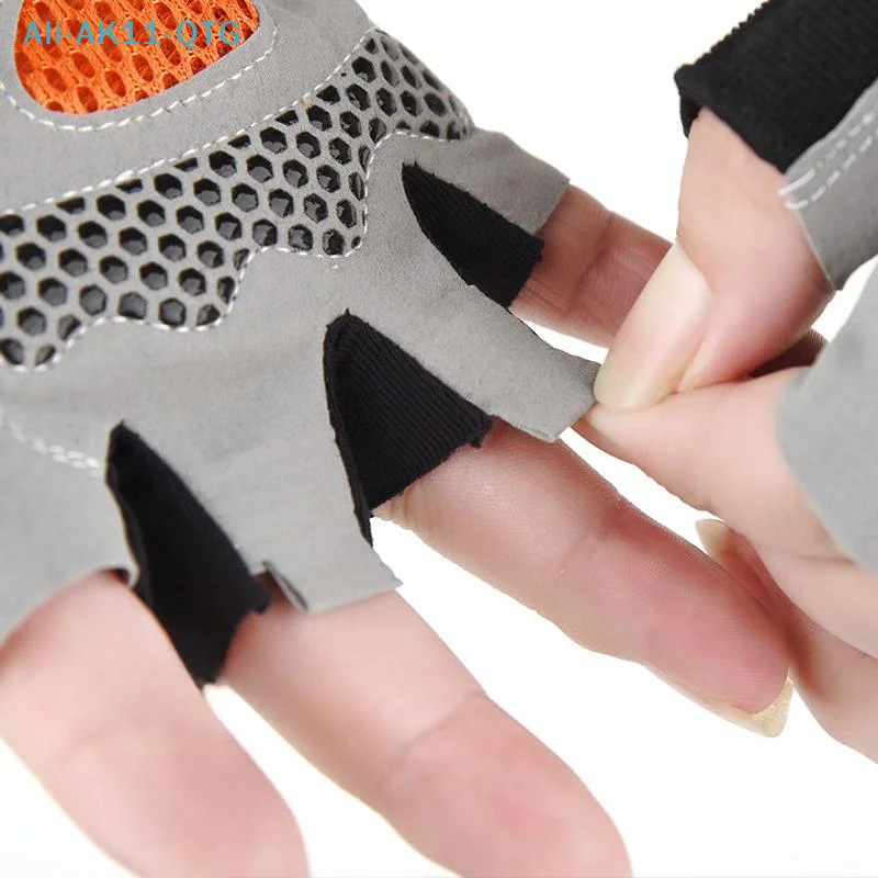 NEW Half Finger Cycling Gloves Men Women Anti Slip Shock Breathable Summer Bicycle Fingerless Sports Gym Training Bike
