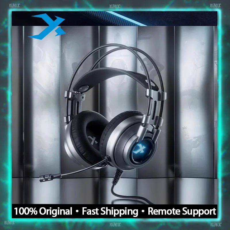 

Игровые наушники XIBERIA K9U Pro, специальные игровые наушники 7,1, виртуальные каналы, переключатель в один клик, микрофон с одним звукоснимателем и шумоподавлением
