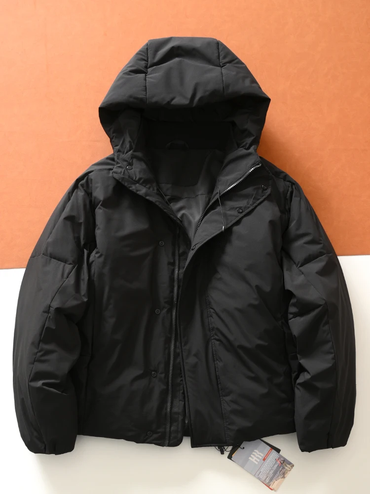 

Highly Fluffy Warm Men's down Jaet ort Sle Outdoor Winter Coat Windproof Waterproof Faionable Urban Youth Du down