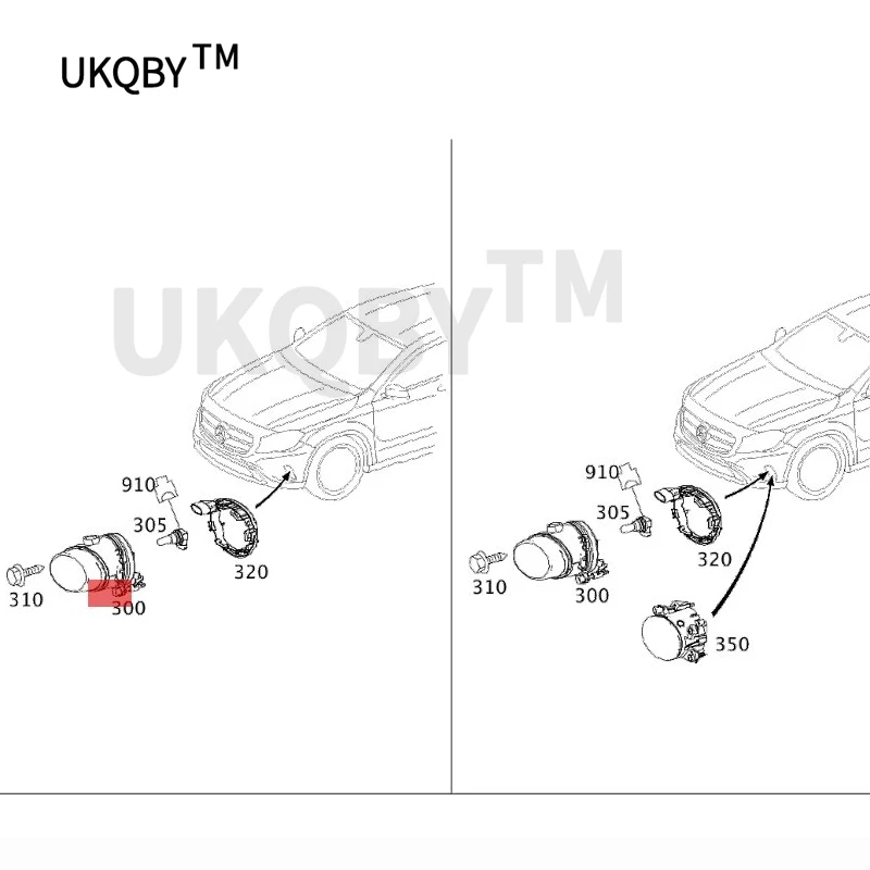 FG1 569 02F G15 690 3FG 156 905 FG1 569 08 Front lighting Front fog lights Front fog light circular style left side