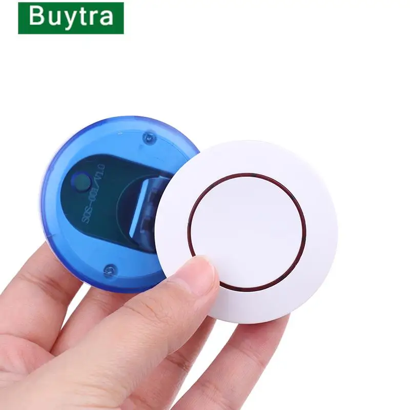 6V 433Mhz Wireless Remote Control 1 Button Round Remote Control Switch Feel Free To Paste EV1527 Chip Learning Type