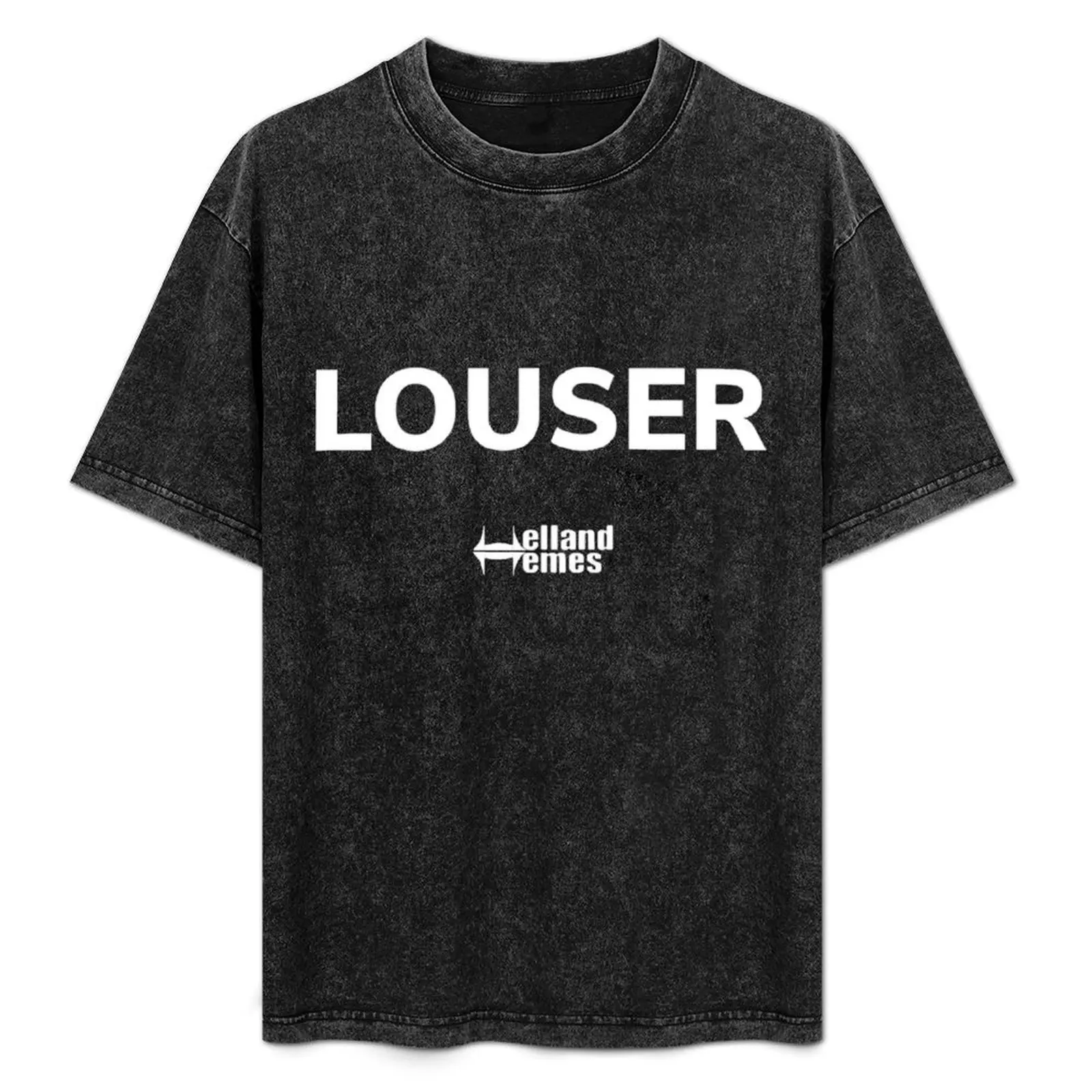 

Louser Logo T-Shirt Casual Graphic Print Tee