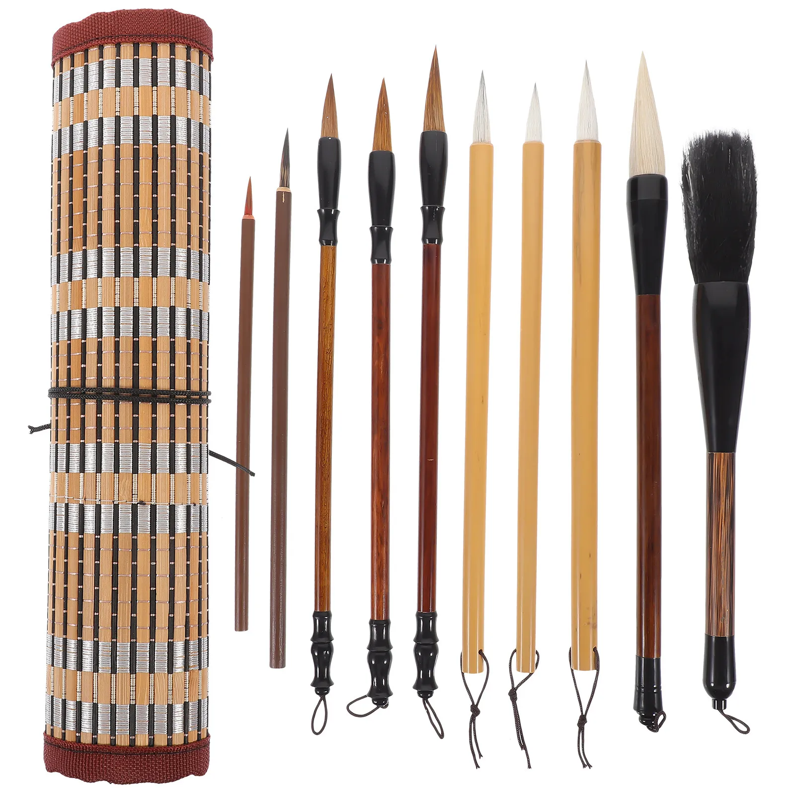 

1Set Chinese Calligraphy Brush Fine Tip Traditional Painting Brush Pen for Calligraphy Writing Ink Painting Art Supplies