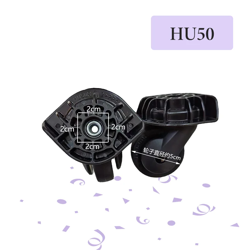 For HINOMOTO HU50 Replacement Part For Wear-Resistant 360° Universal Swivel Wheels For Luggage Wheel Accessories