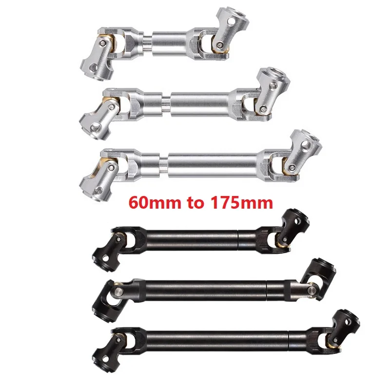 Internal Spline Metal Drive Shaft Universal Joint Driveshaft For Crawler Accessory 60~175mm