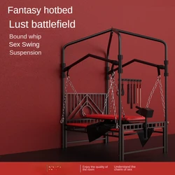Bdsm Large Multifunctional Training Bed Sex Furniture Alternative Stimulate Adult Toy Erotic SM Set Sex Toys for Couples Women