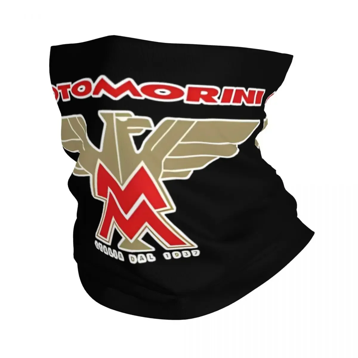 Zdjęcie 3: Moto Morini Logo Aktywna Bandana Komin na Szyję Drukowana Maska Szalik Wielofunkcyjna Chusta na Głowę Turystyka Unisex Dorosły Zima