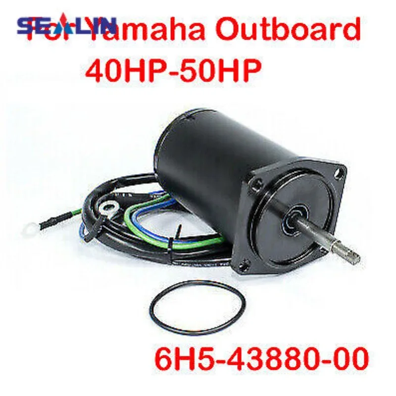 

Trim Tilt Motor For Yamaha Outboard 40-50HP 6H5-43880-02 12V 2 Wire 4 Bolt Mount