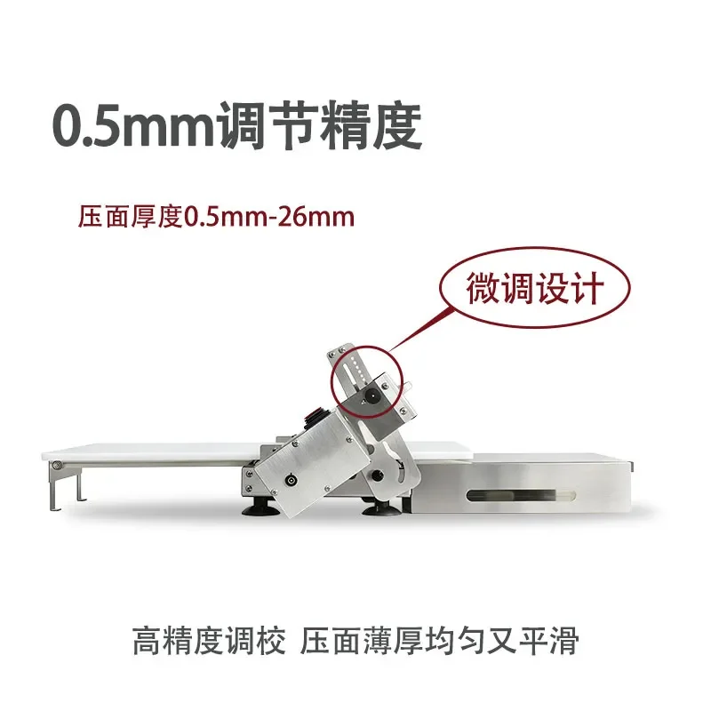 Commercial Electric Crisper Machine Household Small Desktop Foldable Automatic Stainless Steel Lasagna Maker