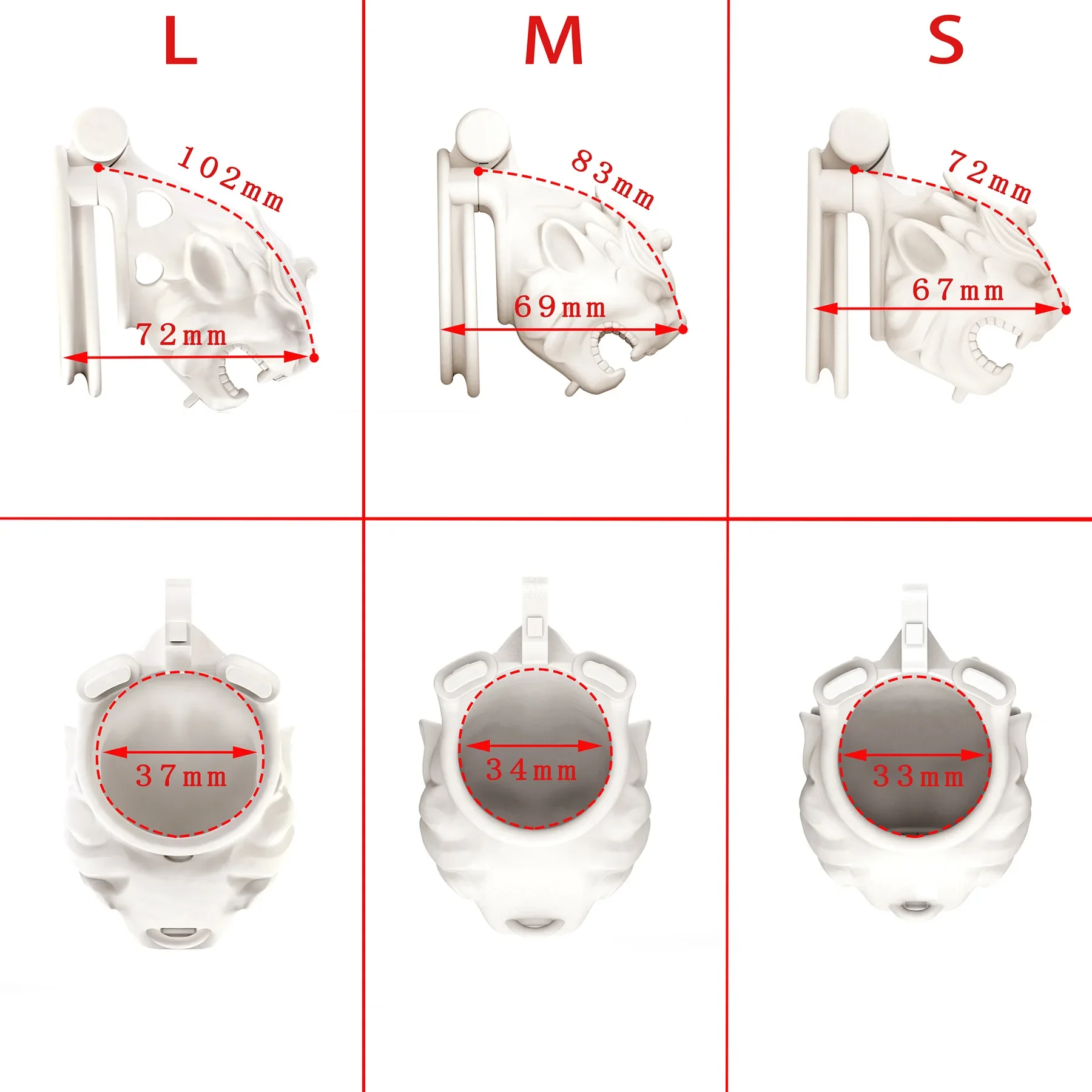 New Chastity Cage with Penis Ring in 4 Sizes Bird Lock Urethral Chastity Sexy Male Toys Ascetic Anti-Cheating Cock Device  정조대