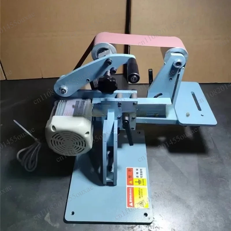 Belt Sander Polishing Grinding Machine 110V/220V 750WElectric Belt Sander Vertical And Horizontal Dual Use  Belt Grinder Machine