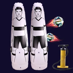 1.75m Adult Inflatable Football Training Goal Keeper Tumbler Air Soccer Training Dummy Tool Pvc Inflatable Tumbler Wall Sports