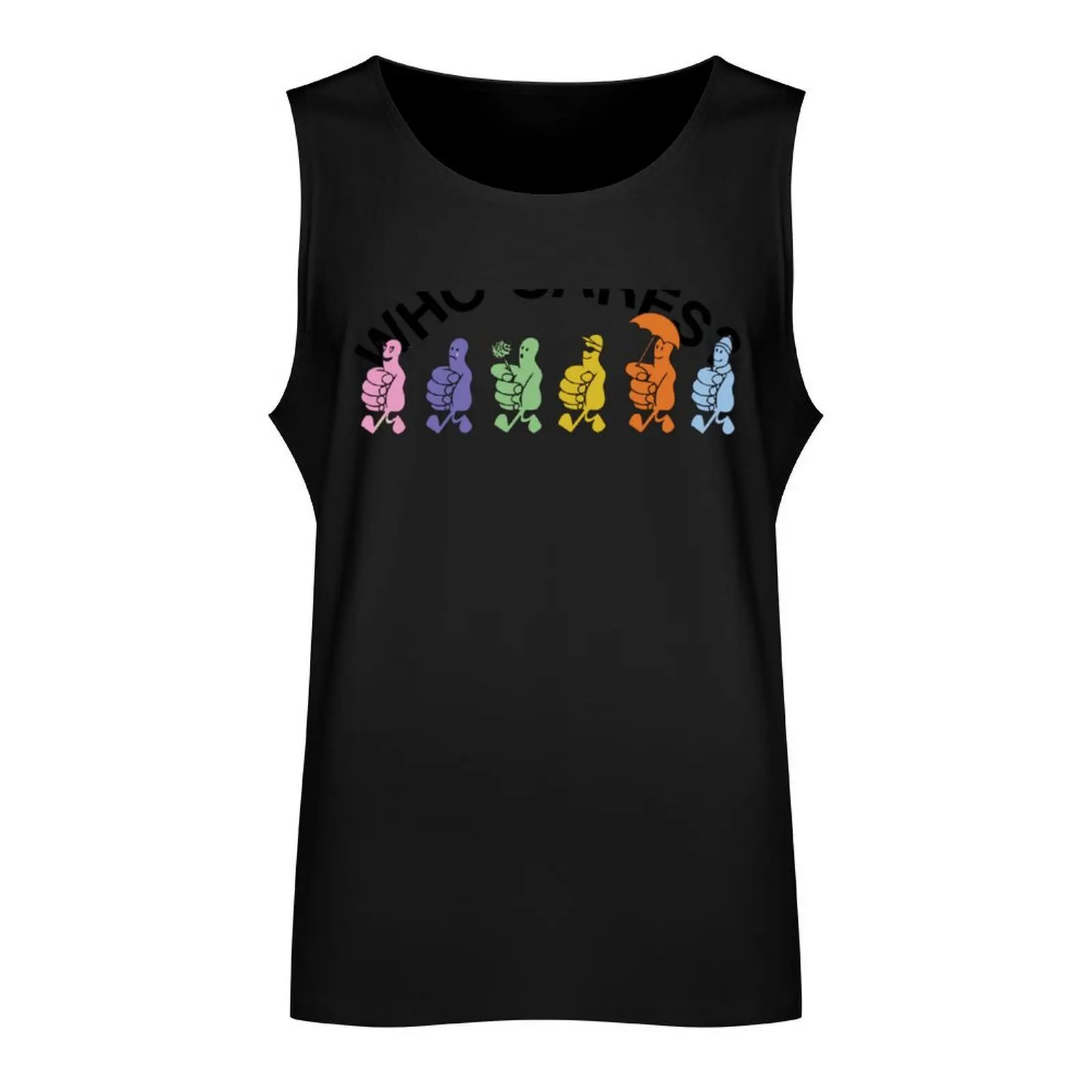 Rex Orange County Merch Who Cares Tank Top Men's t shirt Men's sleeveless t-shirt