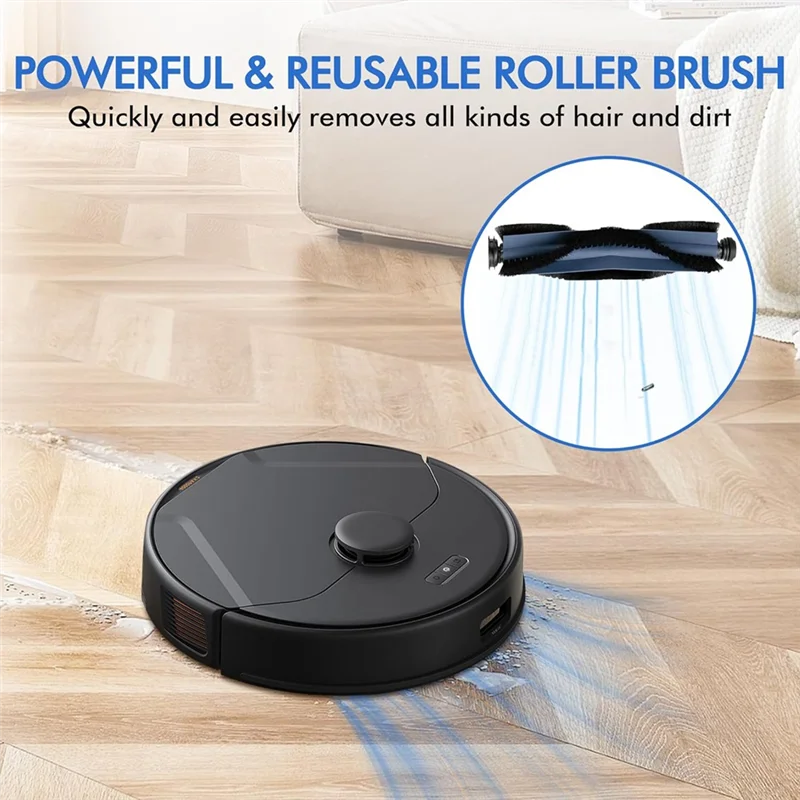 Accesorios de repuesto de rollos de cepillo A05G aptos para piezas de Robot aspirador Eufy X10 Pro Omni