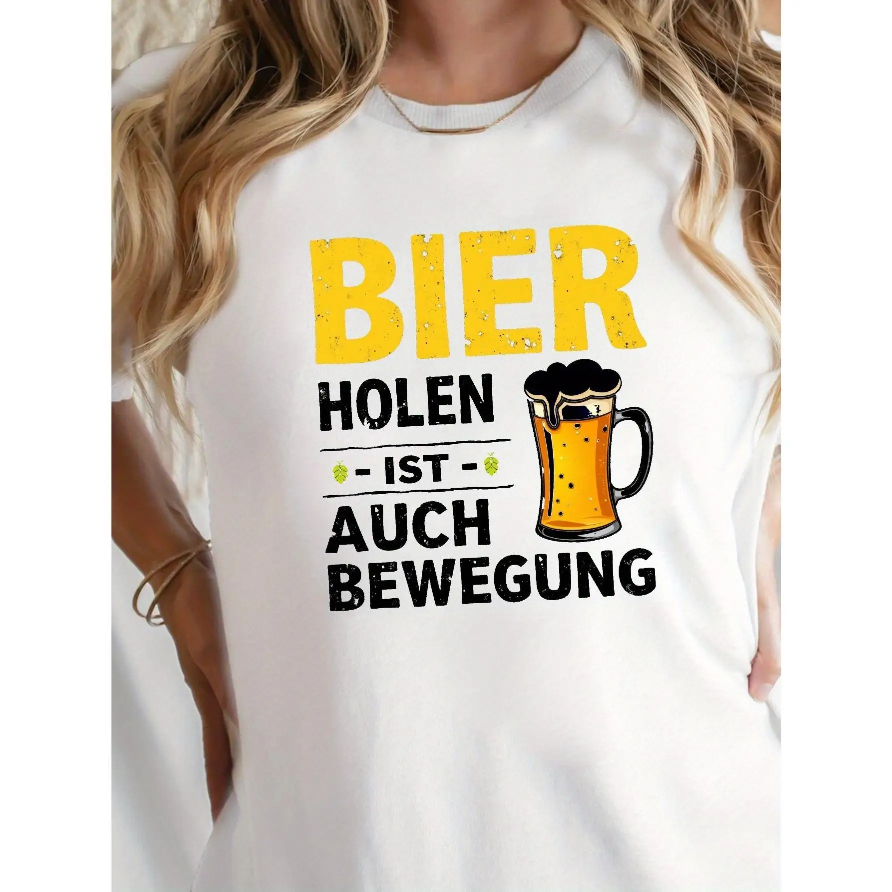 

Funny German Beer Quote Women'S Pure T-Shirt With Comfortable Fit