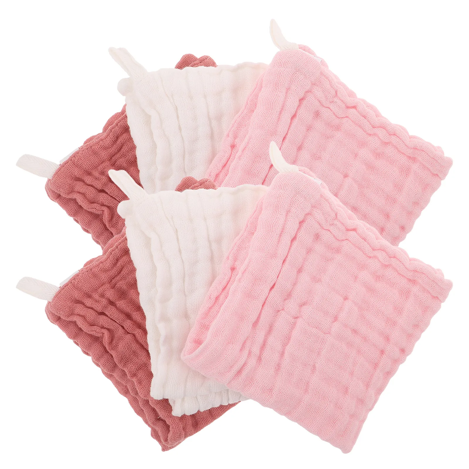 6Pcs Muslin Baby Burp Cloth For Baby Travel Essentials Newborn Cloths Soft Cotton Oversized Shoulder
