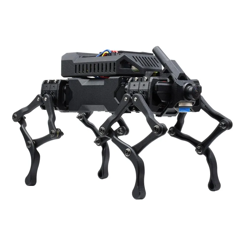 Waveshare WAVEGO 12-DOF Bionic Dog-Like Robot Open Source for ESP32 And PI4B Facial Recognition Color Tracking Motion Detection