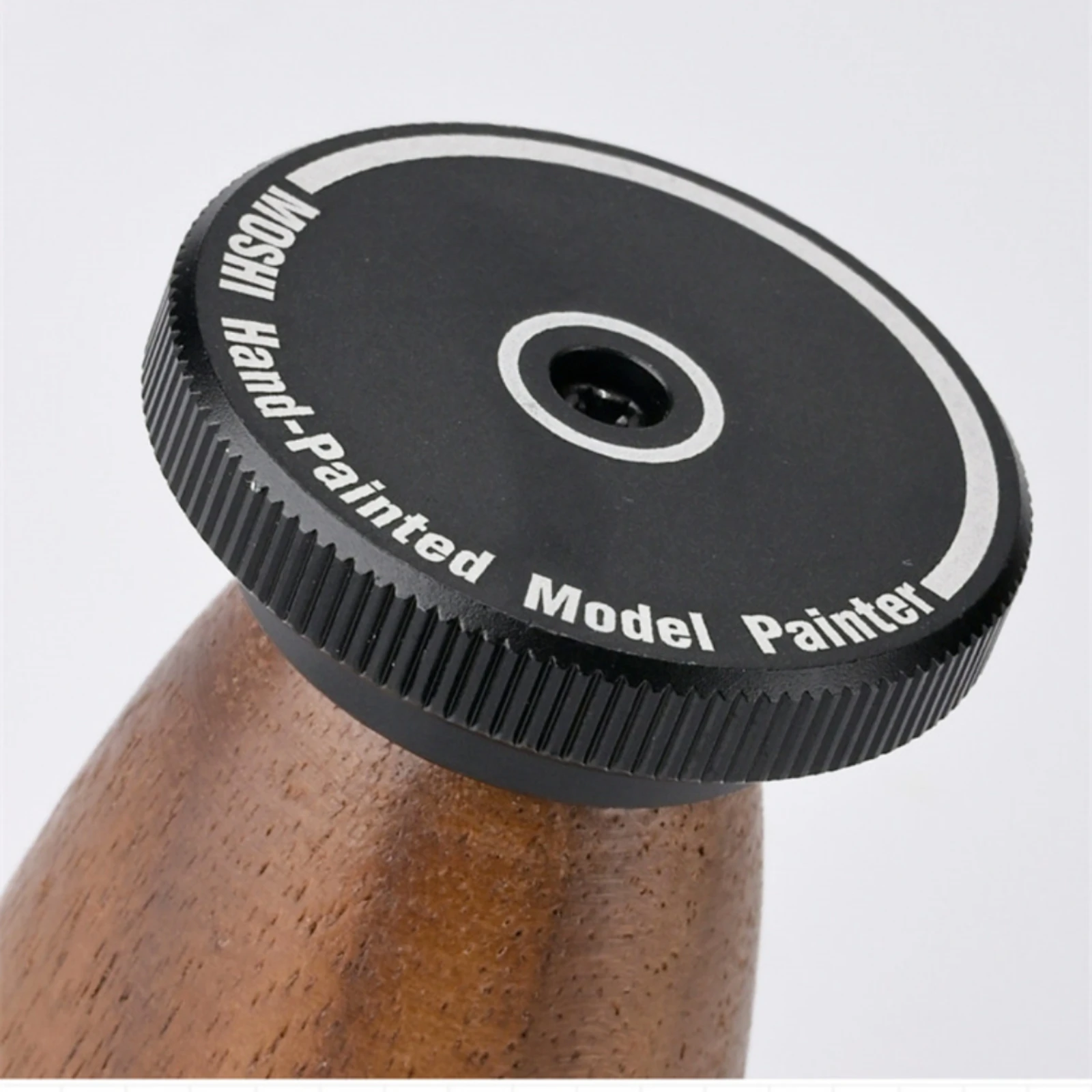 Model Painting Stand Circular Top Platform Painting Turntable Detail Rotation Stand Hand-Held