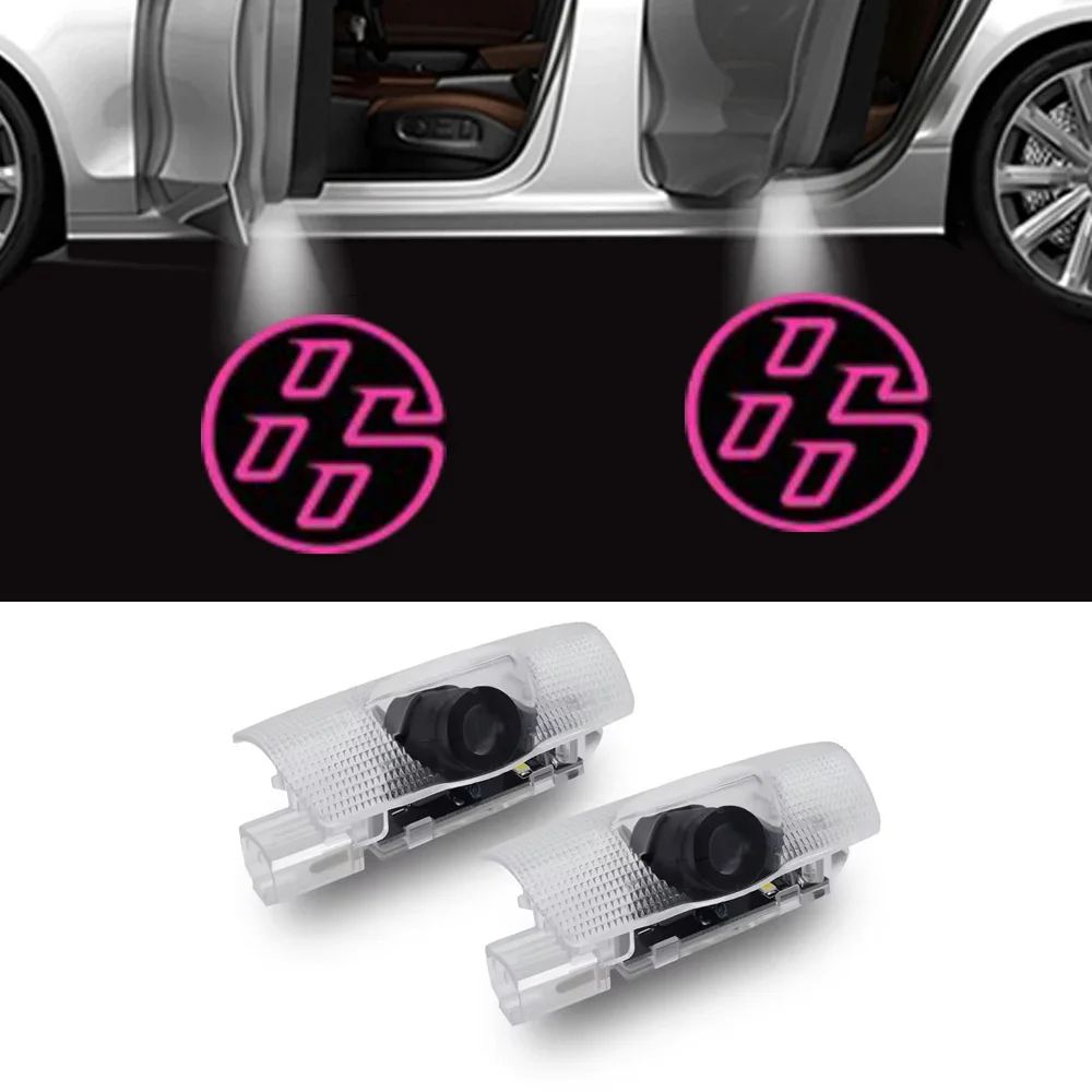 2pcs/lot Pink AE86 Ghost Shadow Door Light LED Door Courtesy Light For Toyota AE86 GT86 FT86 Toyota Welcome Light 86 Carpet Lamp